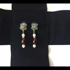 Authentic Chanel Drop Earings